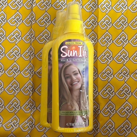 Brand New Set of 2 Sun In Hair Lightener Lemon Fresh Blonde Highlights Summer - Picture 1 of 10